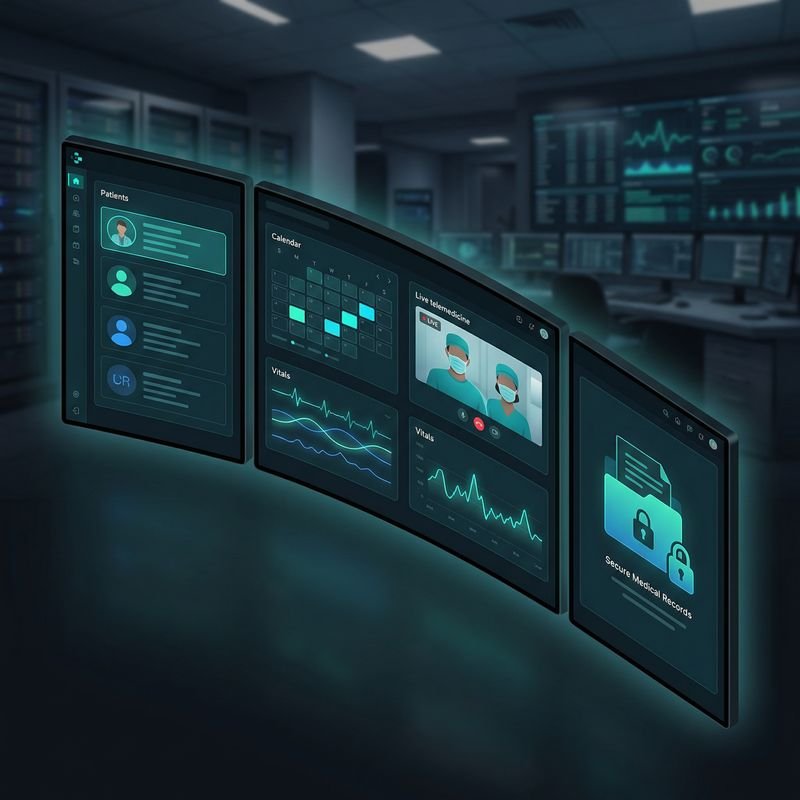 HealthTrack - Patient Management SaaS case study thumbnail